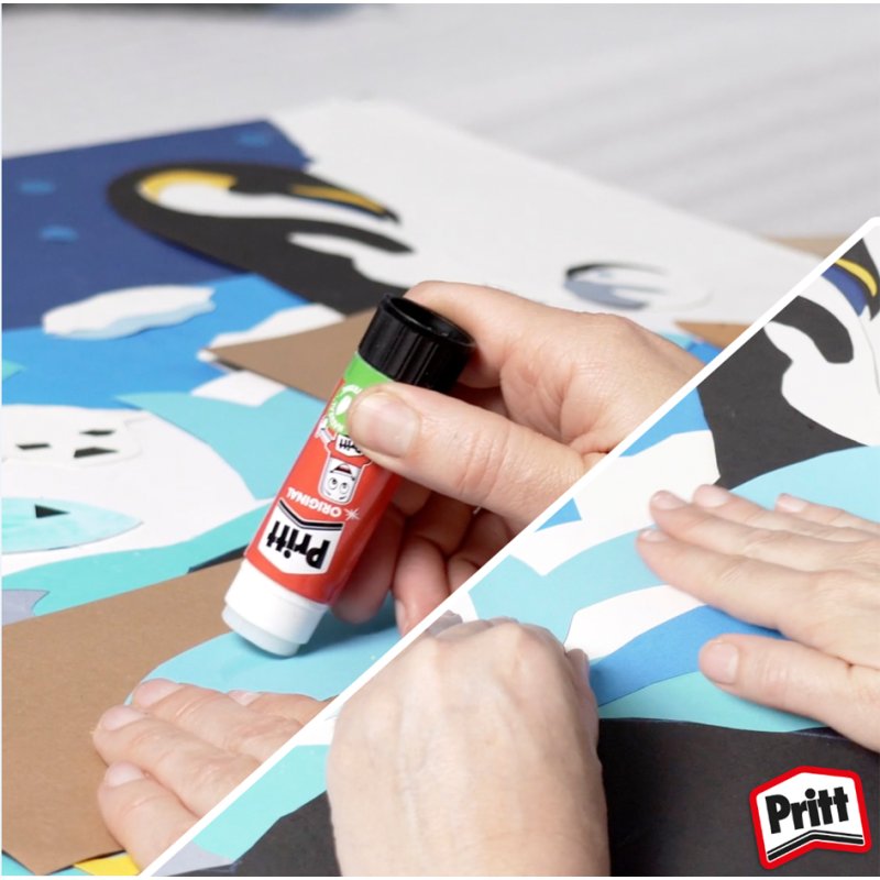 Pritt Bâton de colle, sans solvant, 22 g, 6 pièces